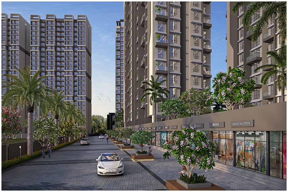 An artistic impression of life at La Mer Growth City